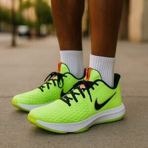 Nike LeBron Witness 5 Grinch Basketball Sneakers Mens Sz 12 CQ9380-300 S-1536